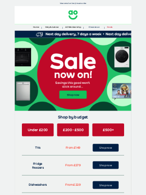 AO (United Kingdom) - SALE NOW ON ⏰