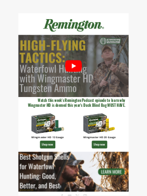 Remington - Duck Blind Bag Must Have