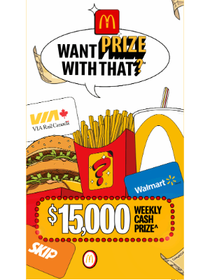 McDonald's (Canada) - Nancy Padraig, Want Prize With That?