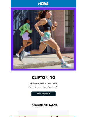 HOKA ONE ONE - The details on Clifton 10