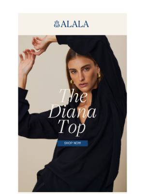 Alala - You’re Gonna Want This: Diana Top In Black