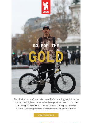 Chrome Industries - Chrome Strikes Gold: Rim Nakamura