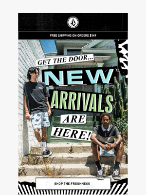 Volcom - Open Up: Summer Styles Have Arrived