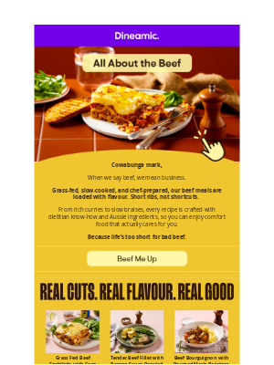 Dineamic (Australia) - Grass Fed. Chef Made. Flavour Packed.