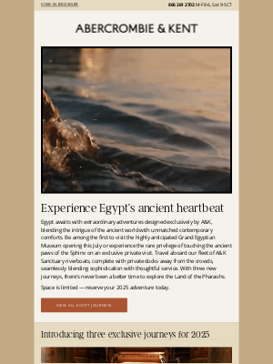 Abercrombie & Kent - Don't miss a VIP evening with Egypt's cultural elite