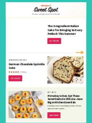 MyRecipes - The 3-Ingredient Italian Cake I'm Bringing to Every Potluck This Summer