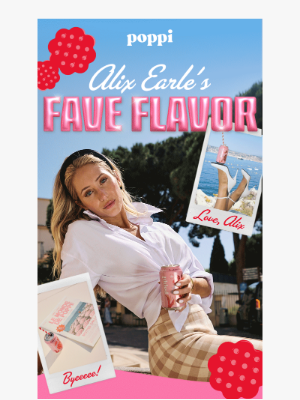 Poppi - umm, have you seen our iconic Alix Earle can? 👀