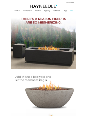 Hayneedle - These fire pits will take your patio to the next level!
