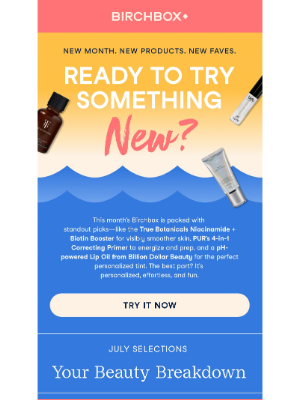 Birchbox USA - It's Here! The July Box Ready to Wow You ✨