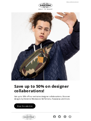 Eastpak - Save up to 50% on designer collaborations