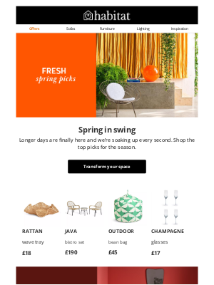 Habitat (United Kingdom) - Spring in swing