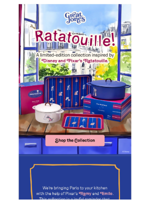 Great Jones - NEW! Meet The Ratatouille Collection