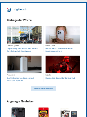 Galaxus (Switzerland) - Digitec-Shop Winterthur zieht an den Bahnhof und wird zu Galaxus