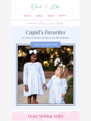 Smocked Threads by Cecil and Lou - 💗 Fall in Love with Our Valentine's Day Collection