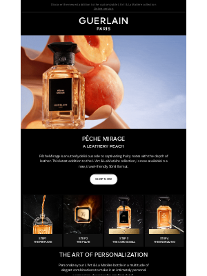Guerlain - An Irresistible Interpretation of Peach