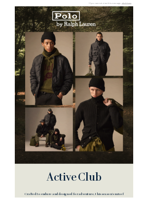 Ralph Lauren - Fall 2025: Active Club