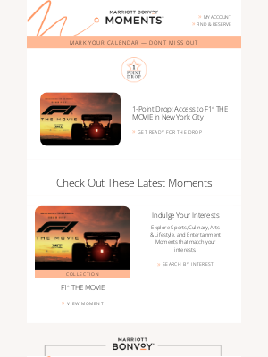 The Ritz-Carlton Hotel Company - Your Latest Moments Newsletter