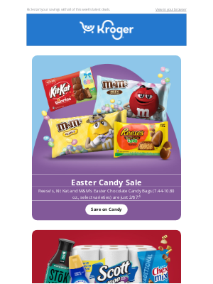 The Kroger Co. - Our Latest Friday Digital Deals ✨ | Easter Candy Sale | Use 5 Times Coupons