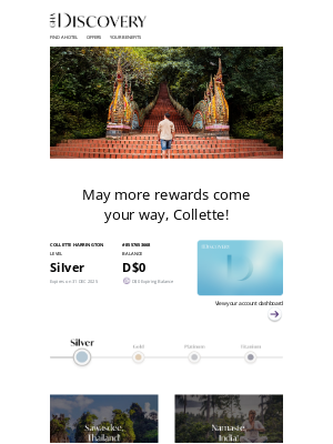 Discovery Loyalty - Your May Account Summary