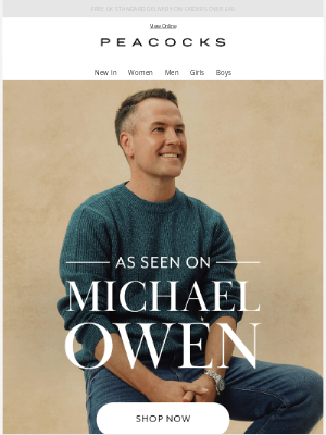 Autumn Essentials, As Seen On Michael Owen 🍂