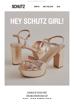 Schutz - Extra 20% OFF Sitewide – Your First Online Order!