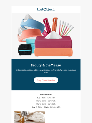 LastObject - More Deals: LastSwab Beauty & LastTissue