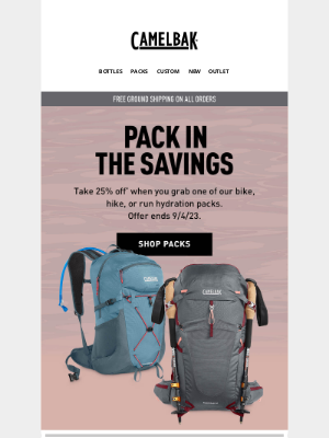 Bags and luggage industry email marketing trends - MailCharts