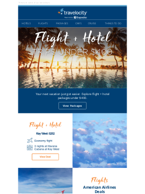 Travelocity - Rest and relax with vacation packages under $400