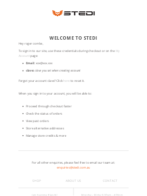 Stedi (Australia) - Welcome to STEDI