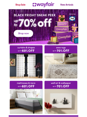 Wayfair - 📃✏️ Check it off your BLACK FRIDAY list ✅