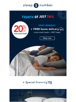 Sleep Number - Last Chance: 4th Of July Sale Ends Tomorrow