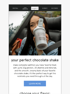Soylent - who doesn’t love chocolate?