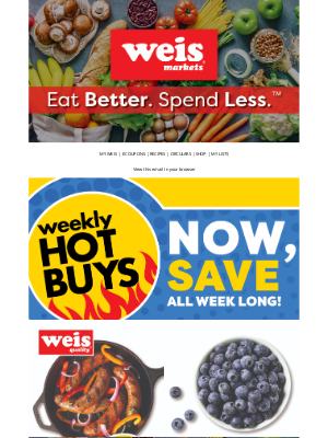 Weis Markets - Let The Summer Fun Begin! ☀️