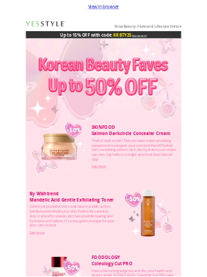 YesStyle (Hong Kong) - K-Beauty Magic Inside✨! Make Room for Your Skin’s New BFFs!