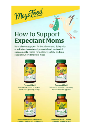 MegaFood - Hosting a Nesting Party?