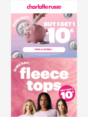 DIME DAYS ARE HERE 🤑🔟🛍️
