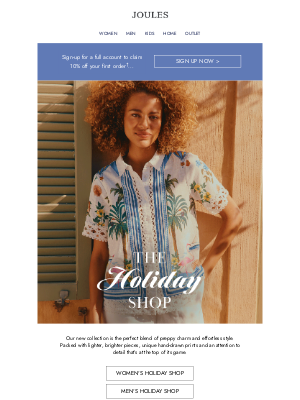 Joules  - All Aboard The Holiday Shop
