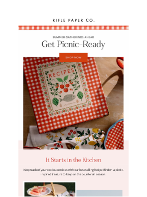 Rifle Paper Co. - Seasonal Favorites for Your Picnic ☀️