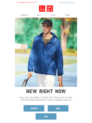 UNIQLO Australia - NEW Right Now