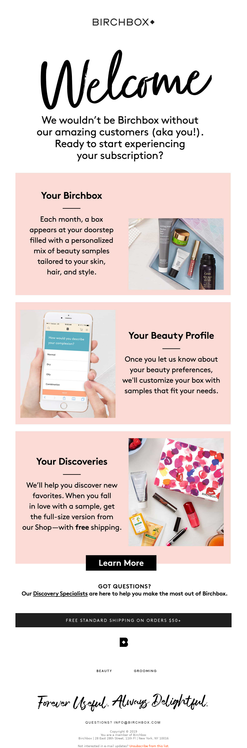 Birchbox USA - Welcome to Birchbox!