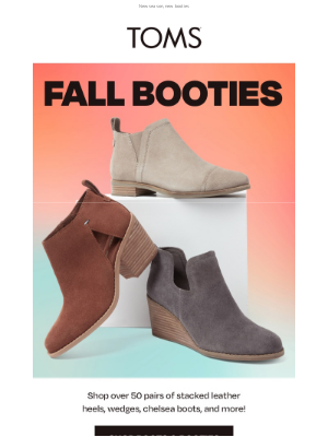 TOMS - Our favorite fall looks 😍
