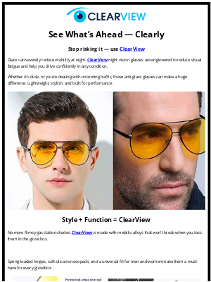 Omada Health - Night Driving Made Clearer with ClearView Glasses