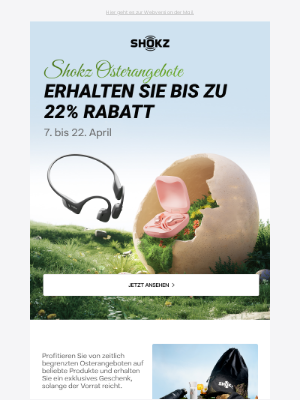 Shokz (Germany) - Die Osterangebote sind da!