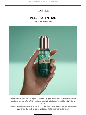 La Mer - Introducing La Mer's Newest Treatment: The Micro Peel