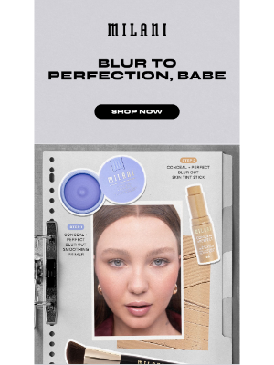 Milani - Let’s blur it like you mean it 💜
