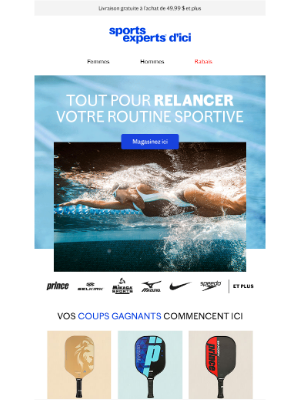 Sports Experts (Canada) - Relancez votre routine sportive 🤸