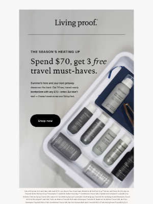Living Proof - Extended just for you: 3 free travel-size must-haves
