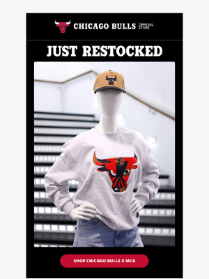 Last Chance! Chicago Bulls X MCA