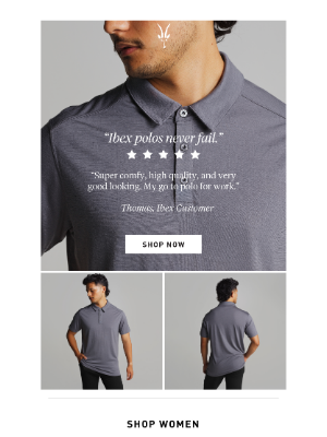 Ibex Outdoor Clothing - Ibex Polos Never Fail
