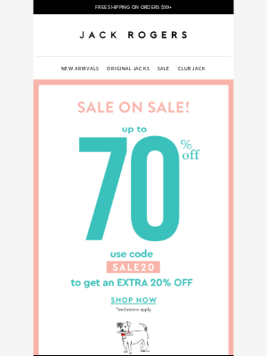 Jack Rogers - Up To 70% Off Sale Styles!